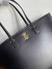 Burberry Monogram Motif Leather Medium Tote - 34 x 14 x 28cm - 3