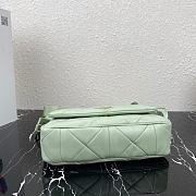 Prada System Nappa Patchwork Light Green - 28x18x7.5cm - 4