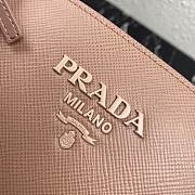  Prada Large Saffiano Leather Double Bag Powder Pink- 33×24.5×15cm - 2