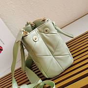 Prada Saffiano Lambskin Light Green - 28×20×12cm - 4