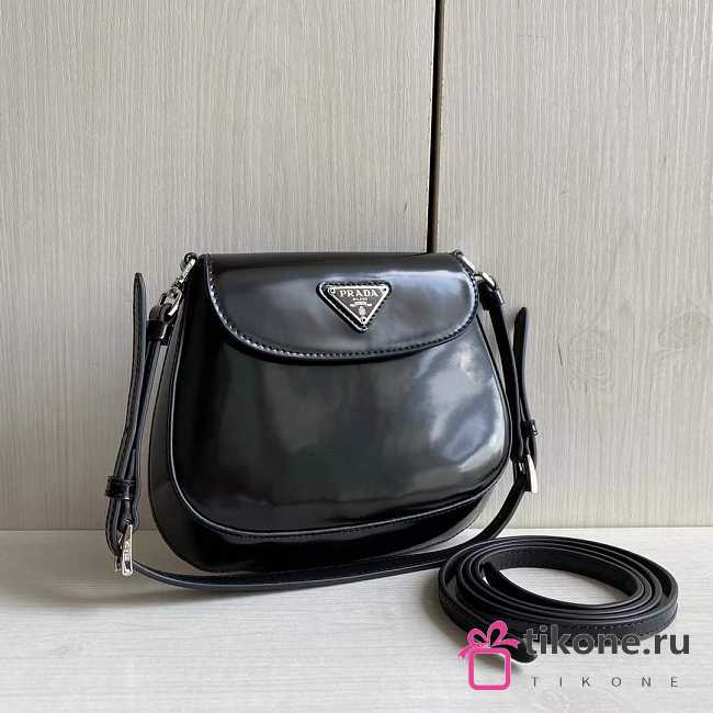 Prada Hobo Mini Shoulder bag Black Size 17cm - 1