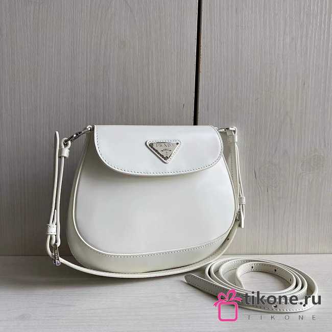 Prada Hobo Mini Shoulder bag White Size 17cm - 1