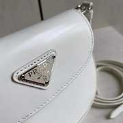 Prada Hobo Mini Shoulder bag White Size 17cm - 4