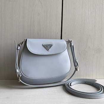 Prada Hobo Mini Shoulder bag Blue Size 17cm