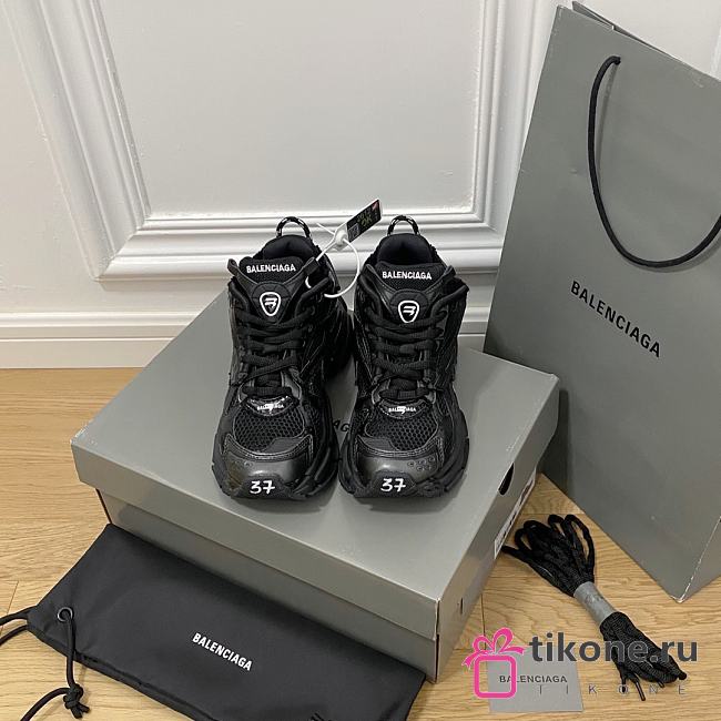 Balenciaga Black Monocolor Runner  - 1