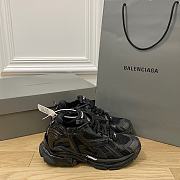 Balenciaga Black Monocolor Runner  - 5