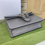 Gucci Dionysus Mini Chain Bag Grey - 20x15.5x5cm - 4