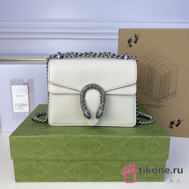 Gucci Dionysus Mini Chain Bag White - 20x15.5x5cm - 1