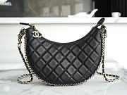 Chanel 23c Moon Black Lambskin - 15x20x6cm - 1