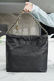 Chanel 22 Large Handbag Black - 35x37x7cm - 3