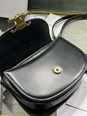 Celine Triomphe Lisa Mini Black - 15.5x11.5x5cm - 5