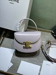 Celine Triomphe Lisa Mini Light Purple - 15.5x11.5x5cm - 1