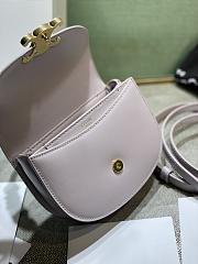 Celine Triomphe Lisa Mini Light Purple - 15.5x11.5x5cm - 5