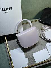 Celine Triomphe Lisa Mini Light Purple - 15.5x11.5x5cm - 2