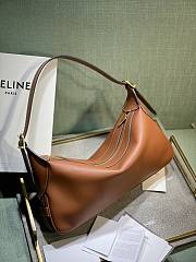 Celine Medium Romy In Supple Calfskin Tan - 34x16x5cm - 2