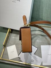 Celine Triomphe Shoulder Bag In Natural Calfskin - 22x13.5x6cm - 4