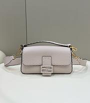 Fendi Baguette White - 28x6x13cm - 1