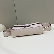 Fendi Baguette White - 28x6x13cm - 5