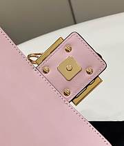 Fendi Fendace Brooch Mini Baguette Pink - 20x13x5cm - 2