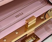 Fendi Peekaboo Mini Bag Light Pink - 20x11x15cm - 4