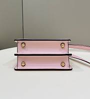 Fendi Peekaboo Mini Bag Light Pink - 20x11x15cm - 3