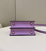 Fendi Peekaboo Mini Bag Violet - 20x11x15cm - 4