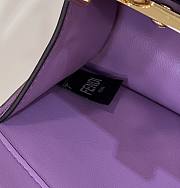 Fendi Peekaboo Mini Bag Violet - 20x11x15cm - 2