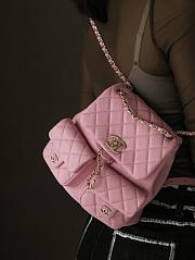 Chanel Larger Backpack Pink - 20.5x20x11.5Cm - 1