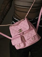 Chanel Larger Backpack Pink - 20.5x20x11.5Cm - 2