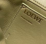 Loewe Goya Pillow Lambskin Green Bag - 23x6x13cm - 4