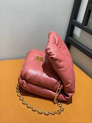 Loewe Goya Pillow Lambskin Pink Bag - 23x6x13cm - 5