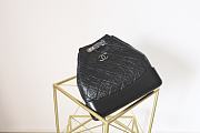 Chanel Gabrielle Backpack Black - 23x22.5x10.5cm - 5
