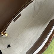 Gucci Horsebit 1955 GG Supreme Brown - 30x21x7.5cm - 2