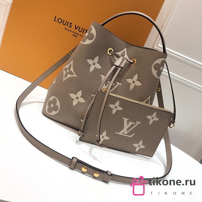 Louis Vuitton NeoNoe Bucket Bag Dark Brown - 26x26x17.5cm - 1