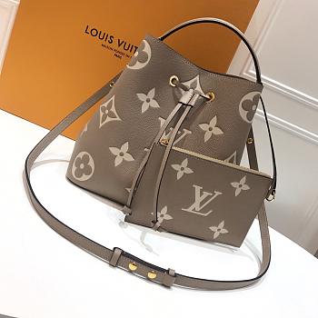 Louis Vuitton NeoNoe Bucket Bag Dark Brown - 26x26x17.5cm