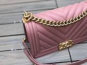 Chanel Leboy Pink Caviar Bag 25cm - 2