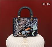 Christian Dior Navy Leather - 24x20x11cm - 5