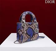 Dior Lady Exotic Blue - 17x15x7cm - 1