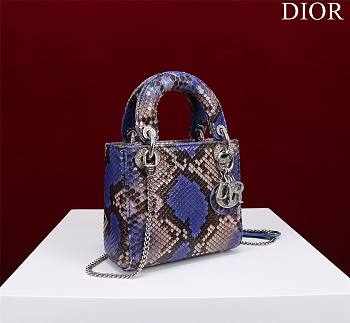 Dior Lady Exotic Blue - 17x15x7cm