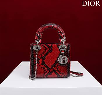 Dior Lady Exotic Red - 17x15x7cm