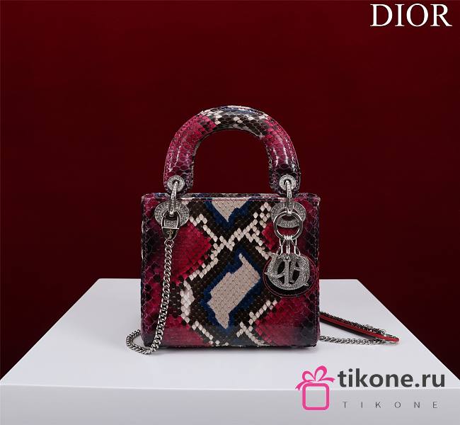 Dior Lady Exotic Red 02 - 17x15x7cm - 1