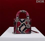 Dior Lady Exotic Red 02 - 17x15x7cm - 1