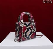 Dior Lady Exotic Red 02 - 17x15x7cm - 5