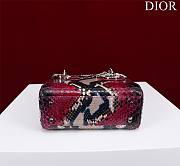 Dior Lady Exotic Red 02 - 17x15x7cm - 4