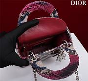 Dior Lady Exotic Red 02 - 17x15x7cm - 3