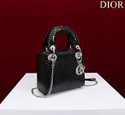 Christian Dior Lady D-Lite Bag - 17x15x7cm - 5