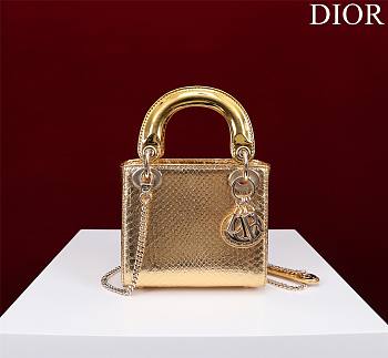 Christian Dior Lady Gold - 17x15x7cm