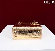 Christian Dior Lady Gold - 17x15x7cm - 5