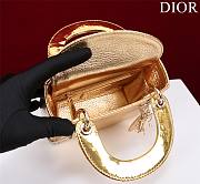 Christian Dior Lady Gold - 17x15x7cm - 3