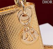 Christian Dior Lady Gold - 17x15x7cm - 2